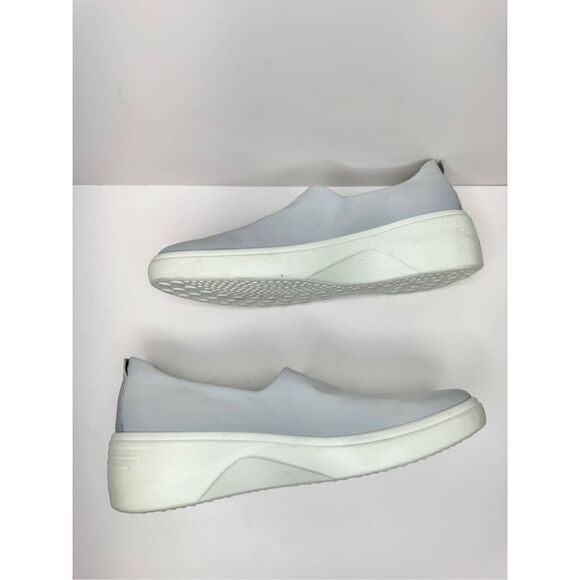 Ecco Soft 7 Sneaker Womens Size 8.5 Gray Slip On Wedge Shoes - Picture 7 of 10